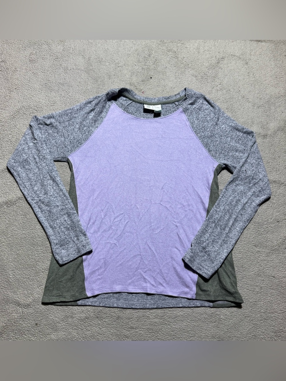 Anthropologie Saturday Sunday Top Womens Small Perla Colorblock Long Sleeve Knit